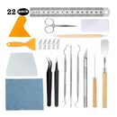 22x Craft Weeding Tools Weeding Craft Tools Set Vinyl Weeding Tool Craft Vinyl