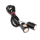 2 pcs Amber Light Motor Screw LED Bolt Lamp Car License Plate LAMP
