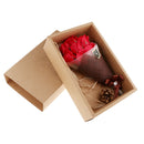 Artificial Soap Rose Eternal Flowers 7 Bouquets Valentines Gift Red