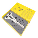 Three-jaw Open Adjustable Watch Repair Tool Kit Wrench Screw Cover Remov YTW