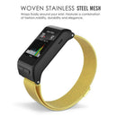 for Garmin vivoactive HR Watch band, Milan loop stainless steel replacement