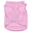 Mini Clothing Dog Cat Puppy Clothes Pink T-Shirt Vest Type L R2Y3