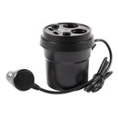 Car Cigarette Lighter, Car Charger Cup Holder 2 USB with 2 Socket Cigarette