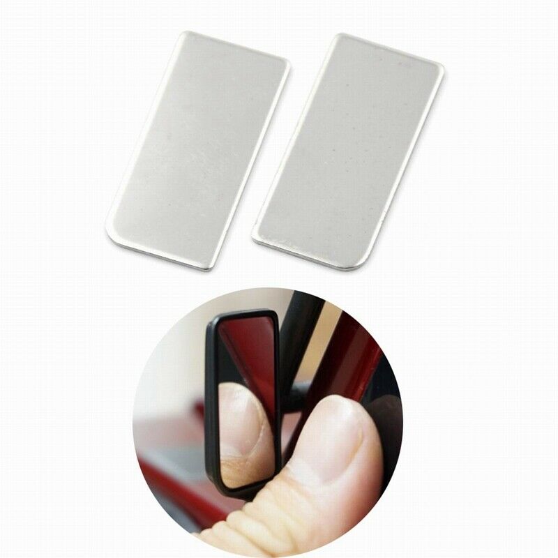 1 Pair/2Pcs Side Rearview Mirror Simulation Lens for TRX-4 TRX4 1/10 RC Cra Q5M5