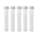 5pcs Premium 10ml Graduated Cryovial Test Tube Sample Vial w/ Screw Caps