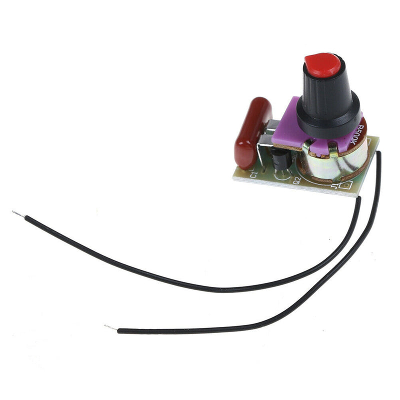 100W dimmer module diy kit with switch potentiometer speed regulation module Kw