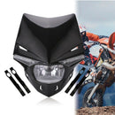 Universal Motorcycle Headlight Dirt Bike Motocross Dual Sport Head Light fo