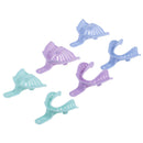 6Pcs Colorful Dental Impression Trays Plastic Materials Teeth Hol Ew