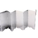 9 Plates Wind Deflectors Foldable Outdoor Camping Gas Stove Wind Shield Scre,a