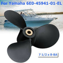 Outboard Propeller 6E0-45941-01-El 7 1/2X8-Ba for Yamaha 4Hp-6Hp Plastic Al