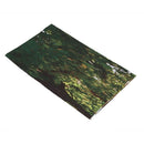 Forest Tapestry Tree Oak Decor, Landscape Foggy Scene and Stream View Paint