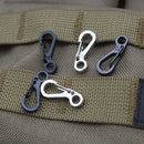 Fine 5 pcs Spring SF Hooks Carabiner Key Chain Clip Hook Outdoor Buckle EDC new