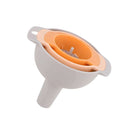 1* Four-In-One Multifunctional Funnel Set Filter Oiler Household Oil Funnel