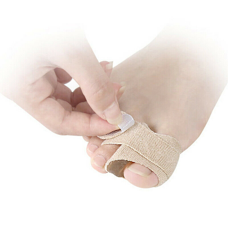 Toe Finger Straightener Hammer Toe Corrector Bandage Toe Separator Splint W FT