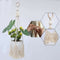 Plant Hanger 100% Handmade Cotton Rope Plant Basket Holder for Pots/Fish Ta