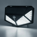 180 LED Solar Light Outdoor PIR Motion Sensor Lamp for Wall Street Garden