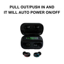Q82 Led Wireless Bluetooth 5.0 Earphones TWS Handfree Music Stereo Headsets