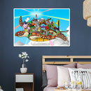 1000pcs Flying Tortoise Puzzle DIY Cartoon Jigsaw Toys Assembling Picture