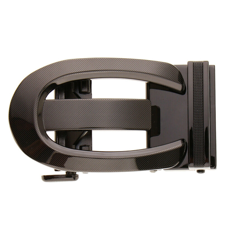 Mens Fashion Metal Ratchet Automatic Belt Buckle Business Belt Accessories