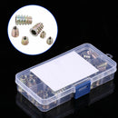 50x M4/M5/M6/M8/M10 Zinc Alloy Hex Socket Screw-in Threaded Insert Nuts Kits yfq