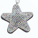 Lovely Diamante Keyrings Keyfob Crystal Charm Keychain Gifts Glitter Pendant
