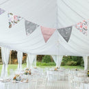12 Flags 3.2m Double-side Printed Bunting Pennant Cotton Fabric Flag Banner