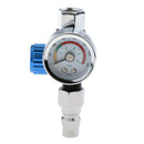 2 Pack Truck G1/4 Spray Gun Air Pressure Regulator Valve Gauge 0-10BAR