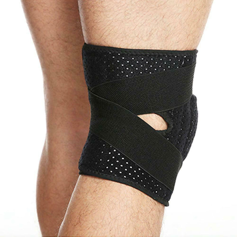Knee Breathable Football Basketball Knee Brace Guard Support Pad for Fitness