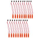 20 packs Orange Whistle & Lanyard Emergency Survival Outdoor Camping w/ Lanyard
