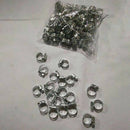 2X(100 Pcs Adjustable Stainless Steel Drive Hose Clamp Three Clamp Fuel Pip