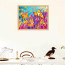 5D DIY Full Drill Diamond Painting Cartoon Fish Cross Stitch Embroidery Kit