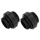 2Pcs G1/4 Mini External Thread Male To Male Water Cooling Rotary Fitting Ad T3Y7