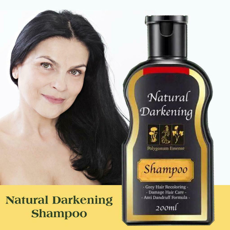 Refreshing Antidandruff Shampoo Shiny Thick Shampoo Black Hair Care Shampoo
