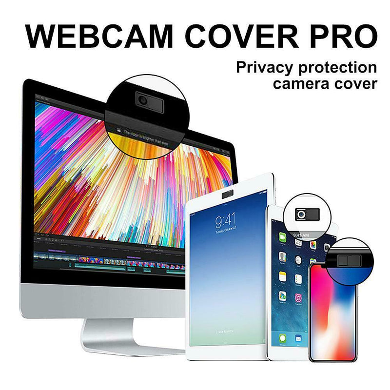 3pcs Plastic Webcam Cover Privacy Protection Shutter Anti-hacker for Phone