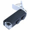 60X-100X Optical Zoom Mobile Phone LED Microscope Lens with Universal Clamp N2Q5