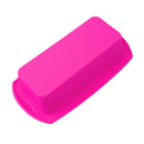 Silicone Bread Mold Loaf Pan Rectangle Baking DIY Homemade Utensil Rose Red