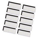 Universal Robot Vacuum Cleaner Replacement Parts Set - 10 Pieces Hepa Filter And