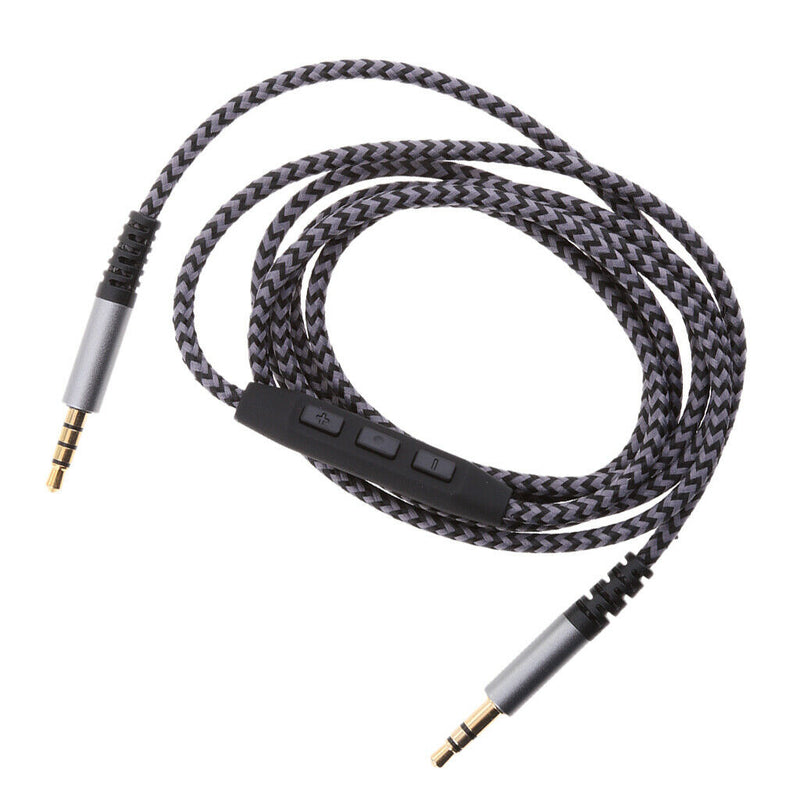 Audio Auxiliary Stereo Cable 3.5mm Stereo Jack Male to Male with Volume Control