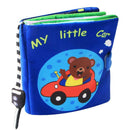 Colorful Cute Traffic Vehicles Baby Cloth Book Early Learning Quiet Books