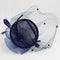 Ascot Races Feather Hair Cords Fascinator Clip   Side Fancy Hat Blue