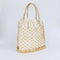Bright Paper Ropes Hollow Woven Bag Straw Bag Female Reticulate Handbag Net M2I8