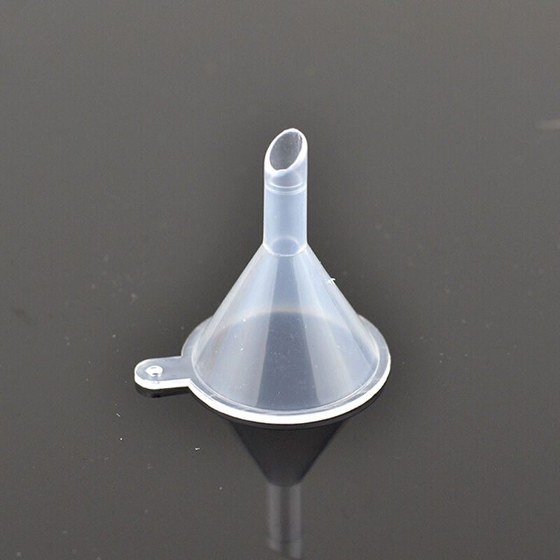 10X Lot Small Plastic Mini Bottle For Perfume Diffuser Liquid Oil Funnels R3J Pg