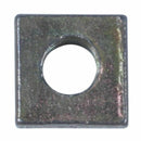M3x5.5x2mm Zinc Plated Square Nuts Bronze Tone 100pcs I6Q5