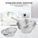 Household Mill Tool 3 Discs Mashing Stainless Steel Kitchen Grinder Blender A