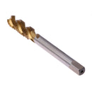 5pcs M3 M4 M5 M6 M8  Titanium Coated HSS Screw Thread Metric Spiral Fluted