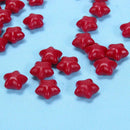 100pcs Five-Pointed Star Stamp Paint Wax Envelope Card Sealing Wax(Wine Red A