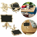 24 sets Mini blackboard Message and Number of position table Place Sign Tab O6X8
