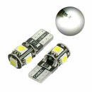 6X T10 168 194 W5W 5 SMD White Led Canbus Error Free Car Side Wedge light Bulbs