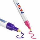12x Photo Color paint pen marker permanent, Permanent Paint Marker Pen for