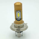 Motorbike Converted Lamp Led Headlight H4 Three Jaw Lamp General Headlights AWE